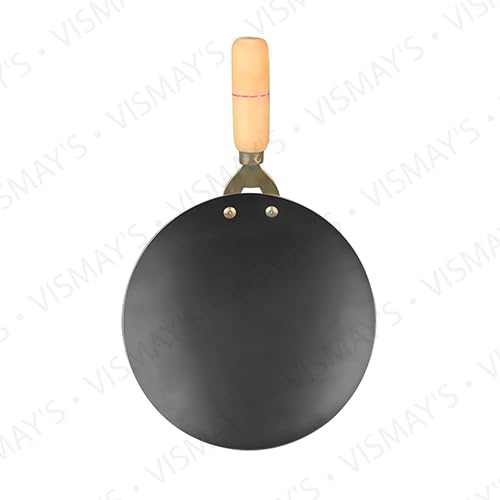 Vismays Pure Iron Tawa Smooth Edges Dishwasher Safe Roti