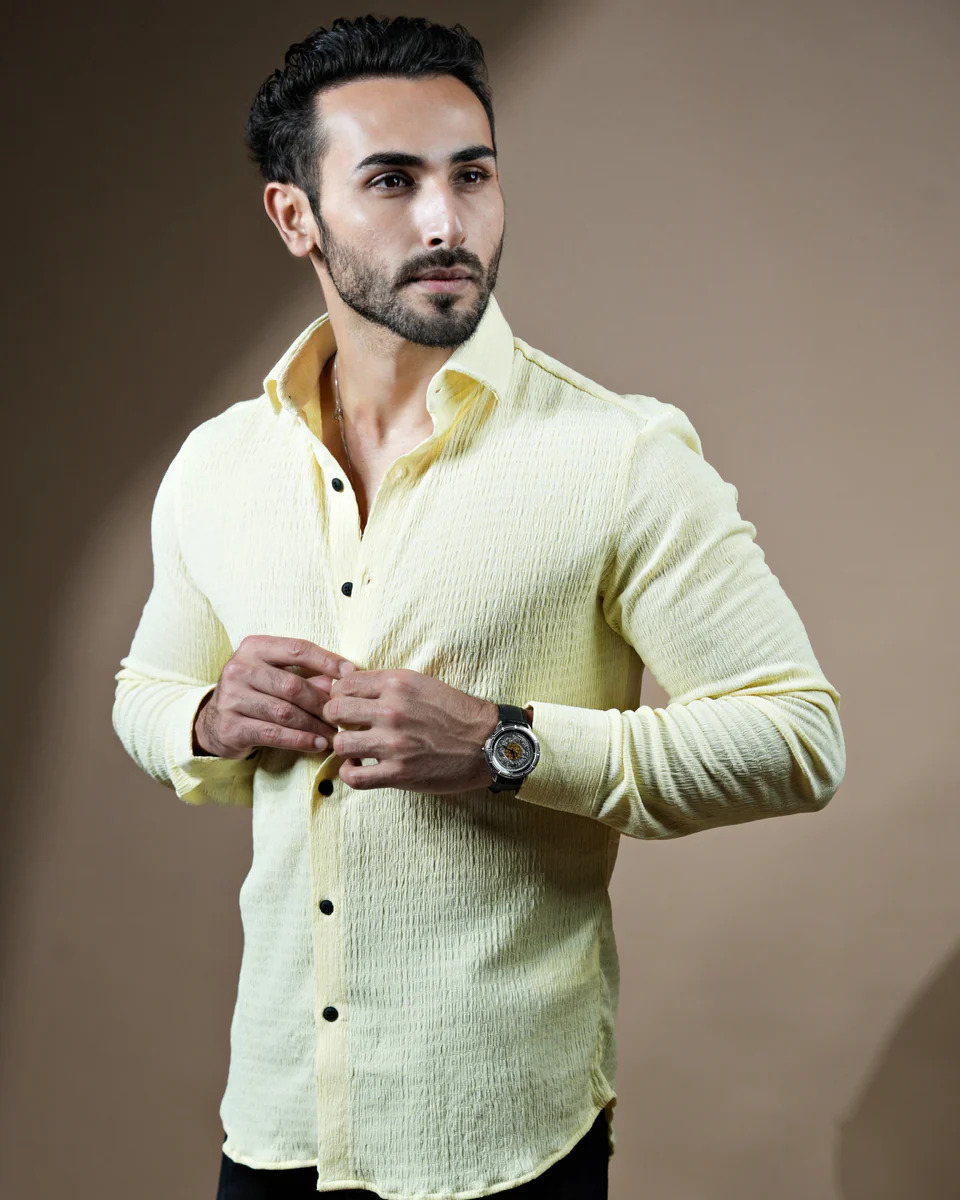 Bluecorp Enterprise Classic Polycotton Solid Casual Shirts for Men