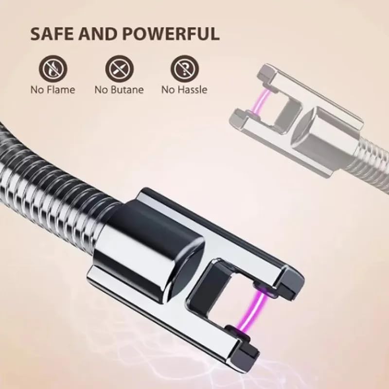 360 Degree Flexible Neck Electric Gas Lighter for Kitchen
