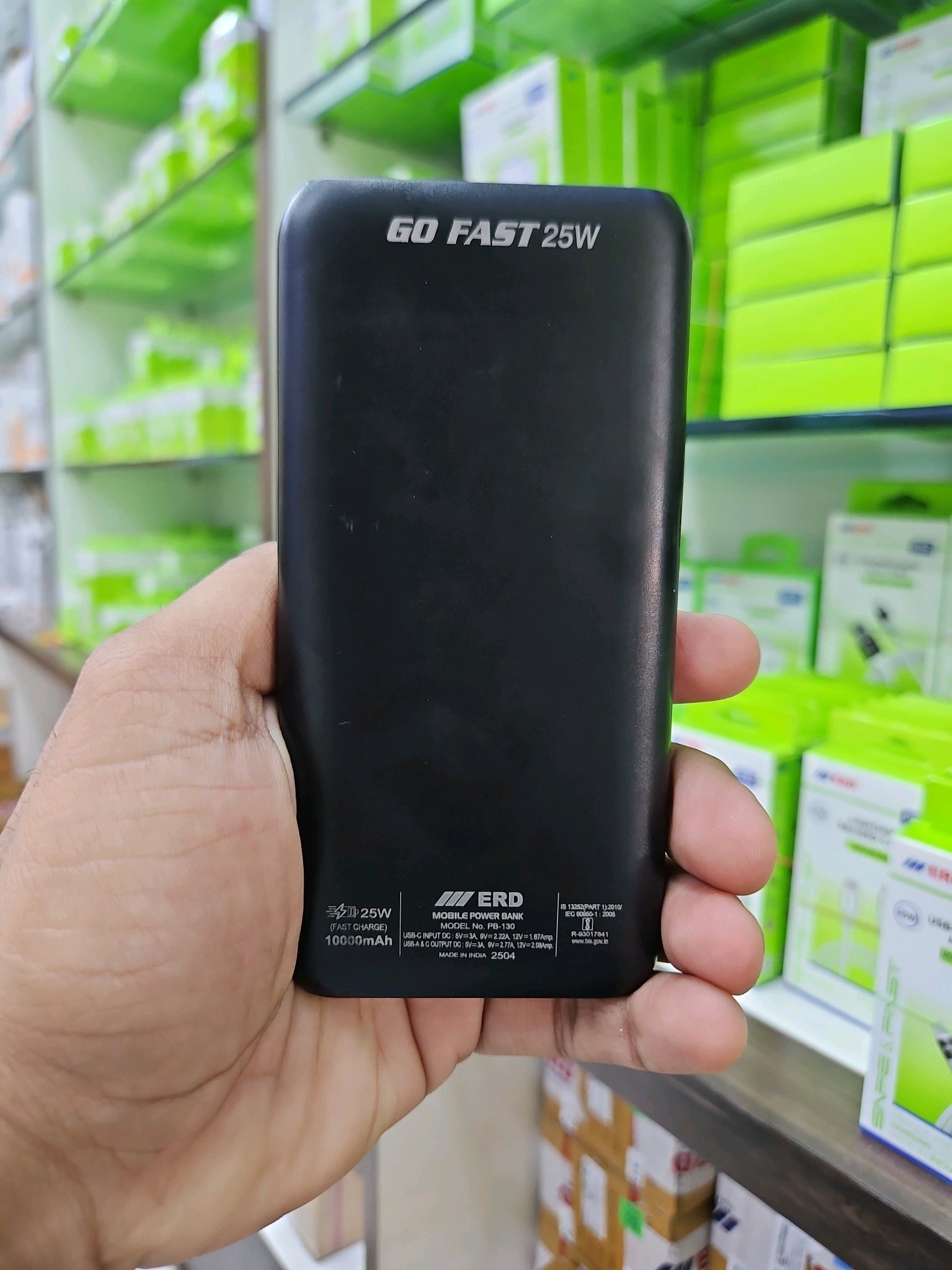 PB 130 Power Bank 10000mAh Fast Charging