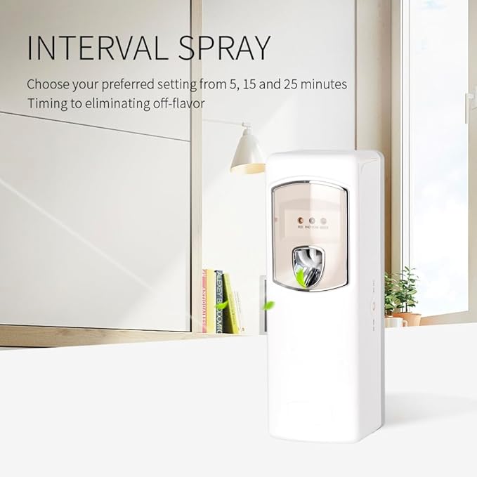 Automatic Air Freshener Wall Mount Free Standing Spray Dispenser with Remote Control