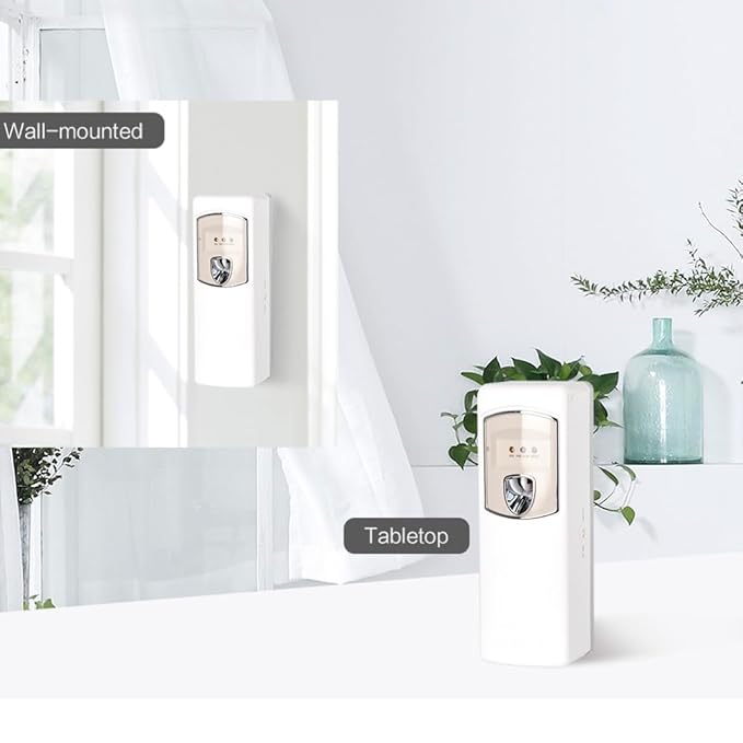 Automatic Air Freshener Wall Mount Free Standing Spray Dispenser with Remote Control