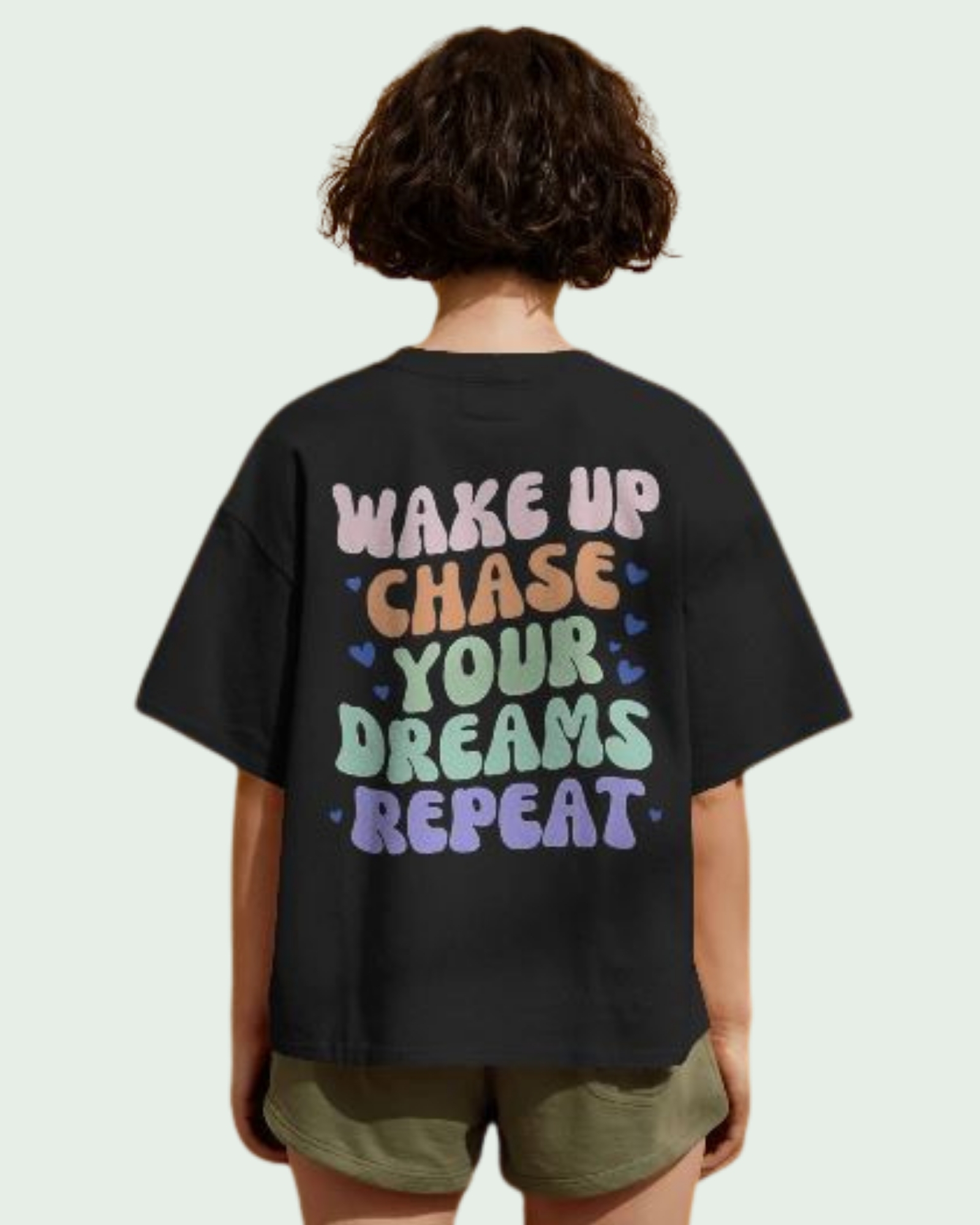 Women's Graphic Printed Cotton Short Sle...