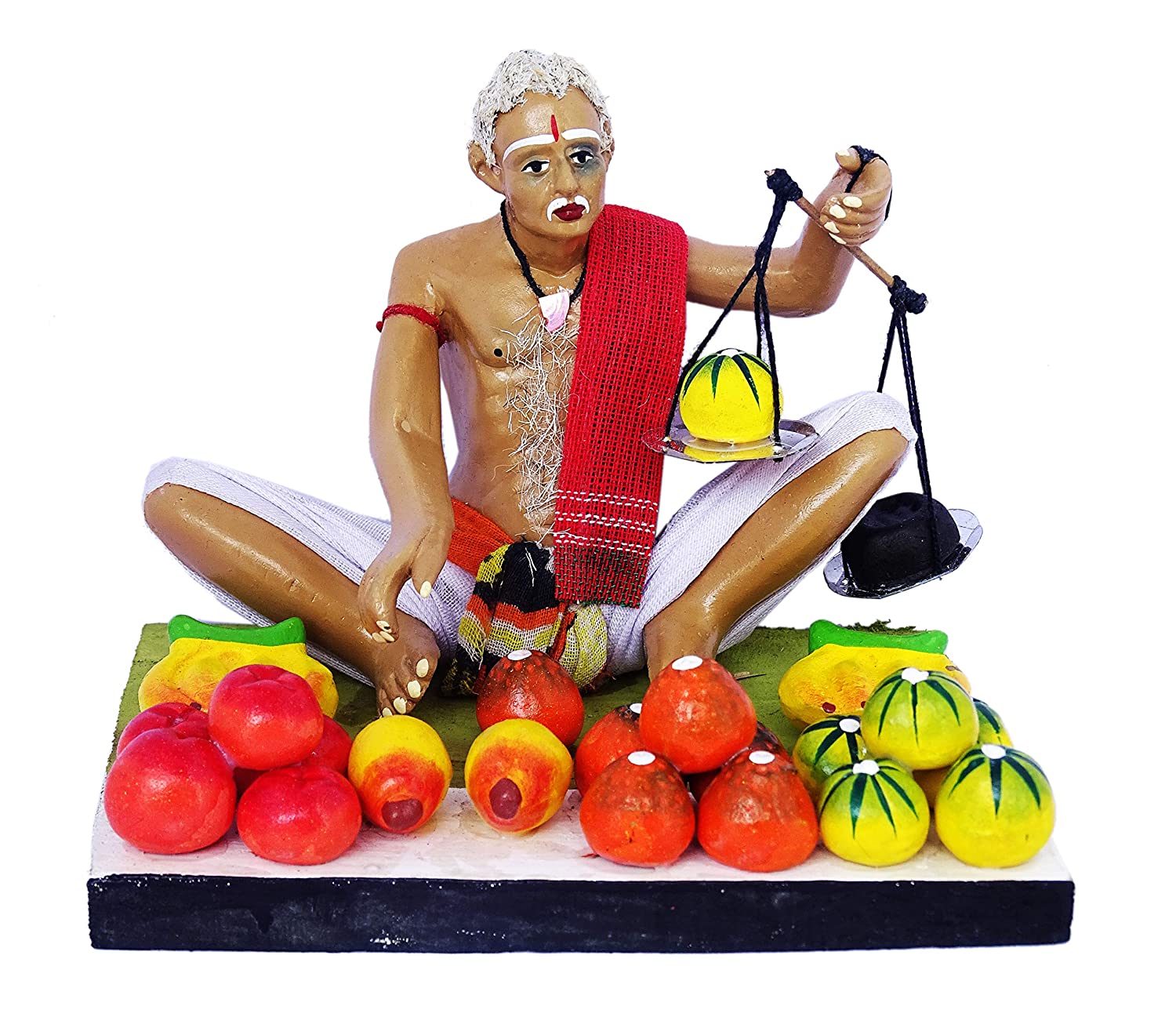 Krishnanagar Handmade Clay Gift Decor Si...