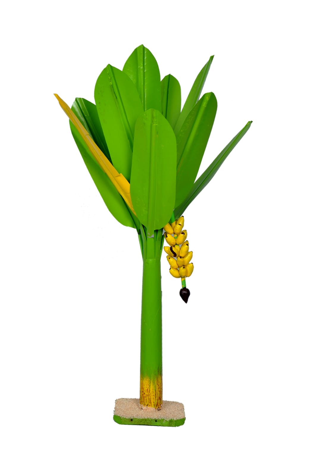 Artificial Banana Tree for Pooja Metal Banana Trees Decoration 16 Ft Pair
