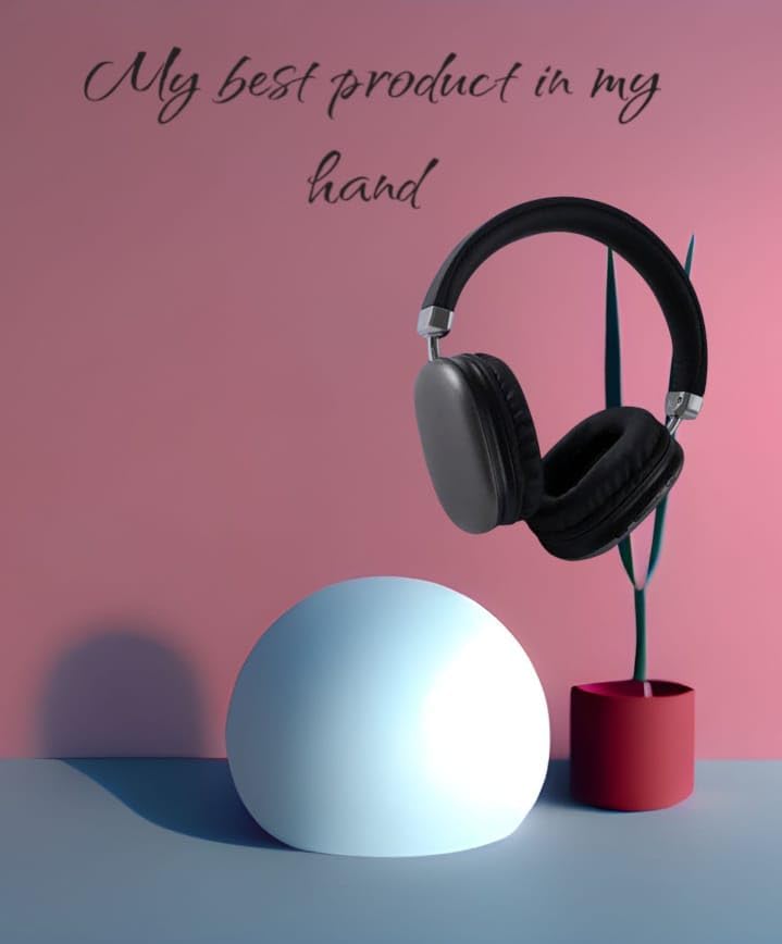 P9 Wireless, Bluetooth 5.1 Over Ear Stereo Headphones - Mic, Ergonomic Adjustable Design, 24 Hours Battery Life, Hi-Fi Sound, Wireless Headset for Music & Calls (Assorted)