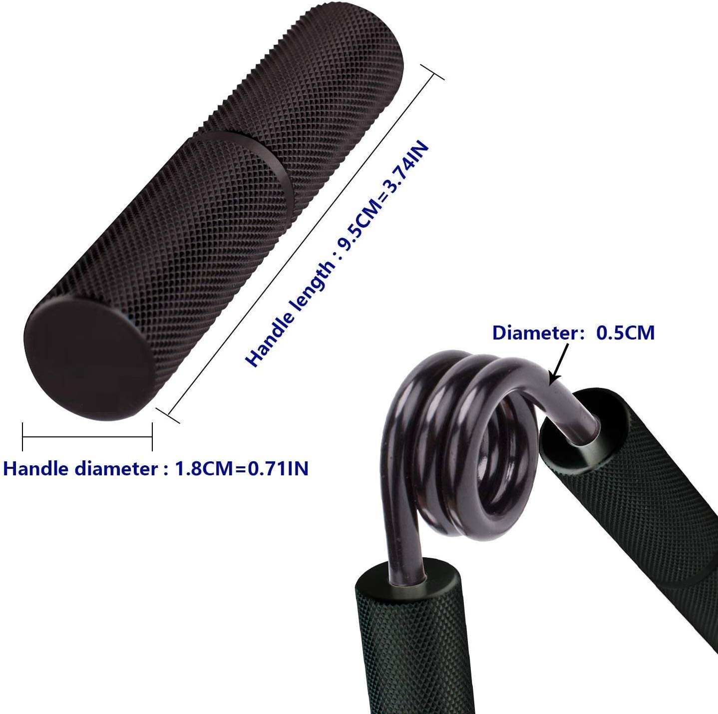 200 LBS Metal Hand Gripper for Forearm and Wrist Strength