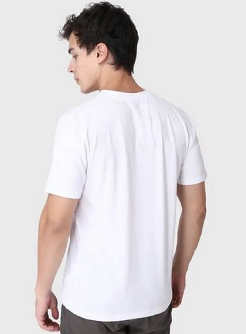 New Trendy Krishna Janmashtami Special T-Shirt for Men – White Round Neck | Stylish Printed Half Sleeves Polyester Tee for Festive Wear