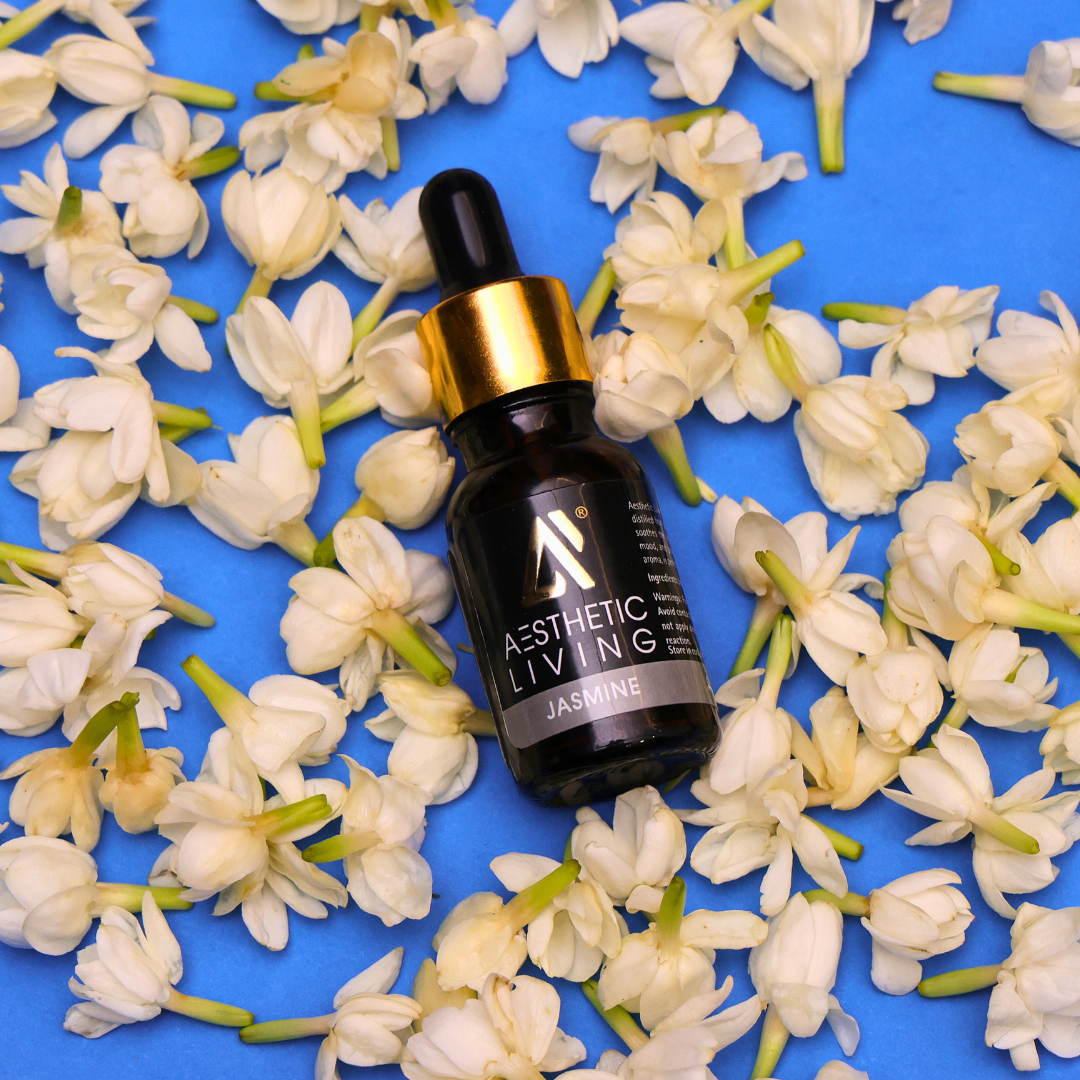 Aesthetic Living Pure Jasmine Essential Oil 15ml for Aromatherapy