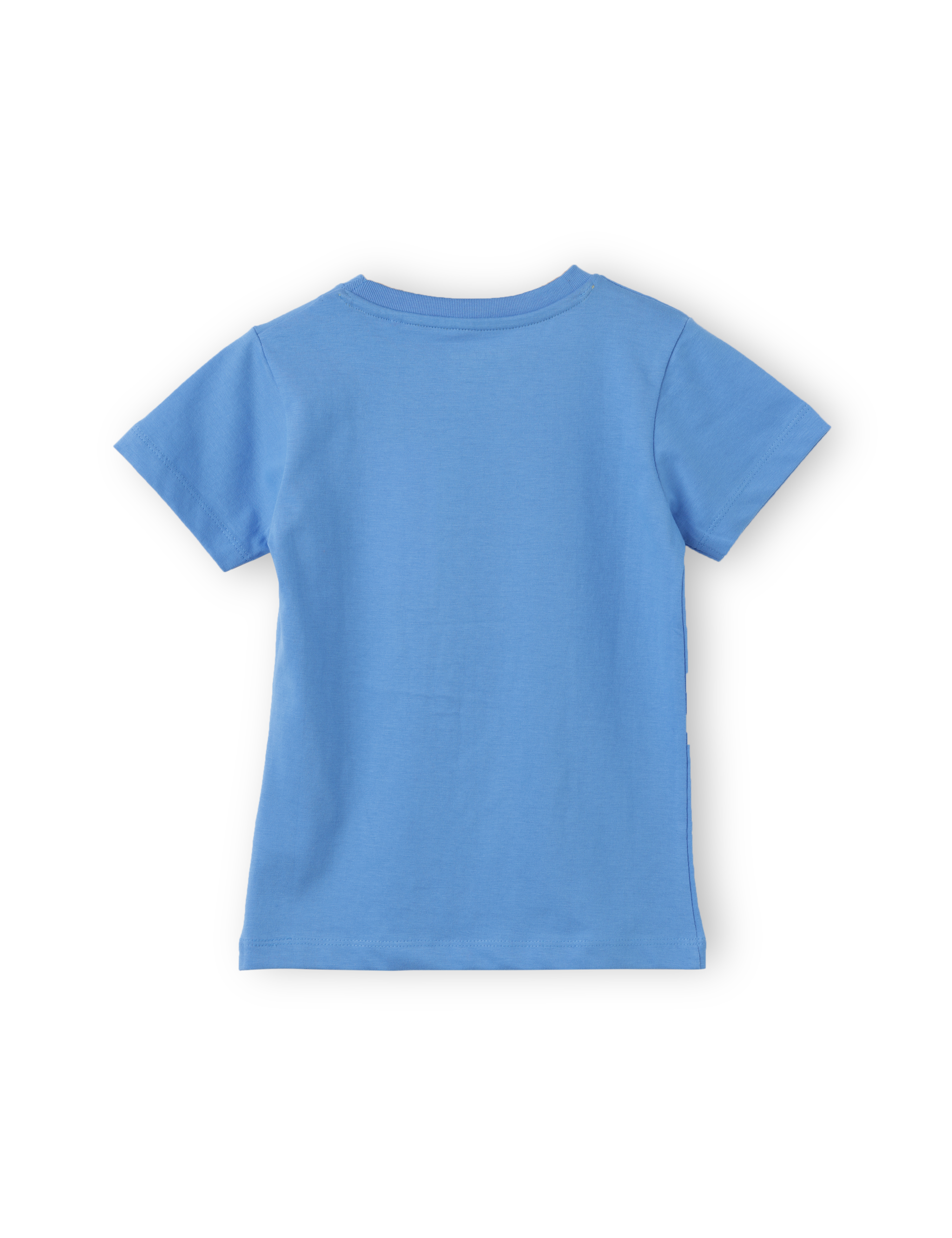 All Aboard Blue Dino Cotton T Shirt for Boys