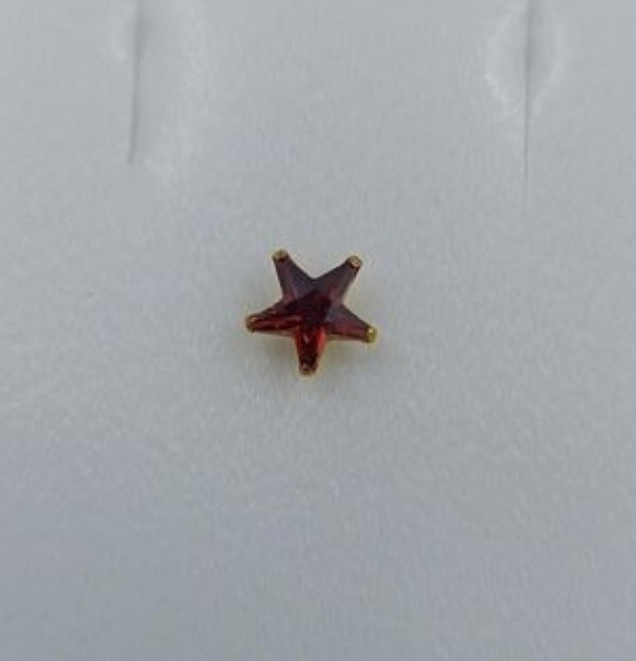 Beautiful Gold Plated Nose Pin CRYTAL ST...