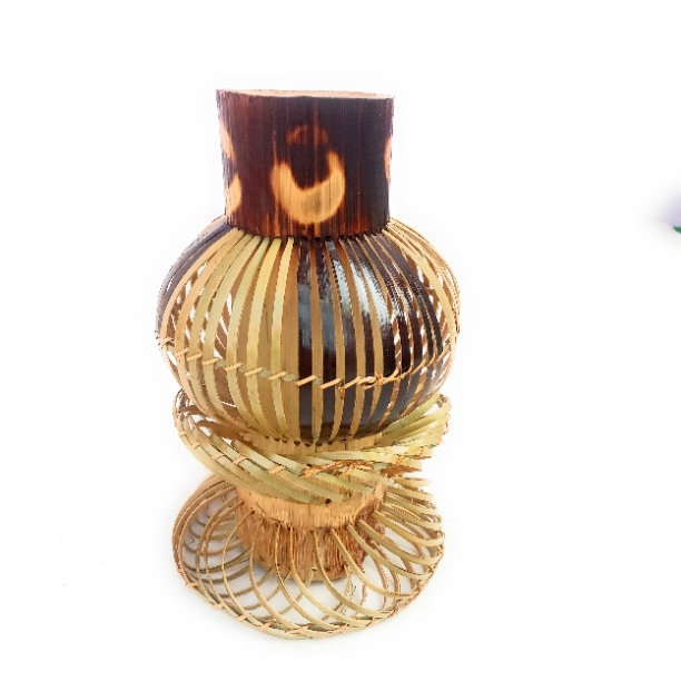 Wooden Handicraft Flower Vase Decorative...
