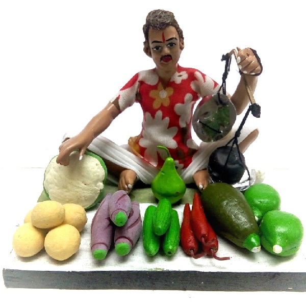 Handmade Clay Handicraft Decor Piece – T...