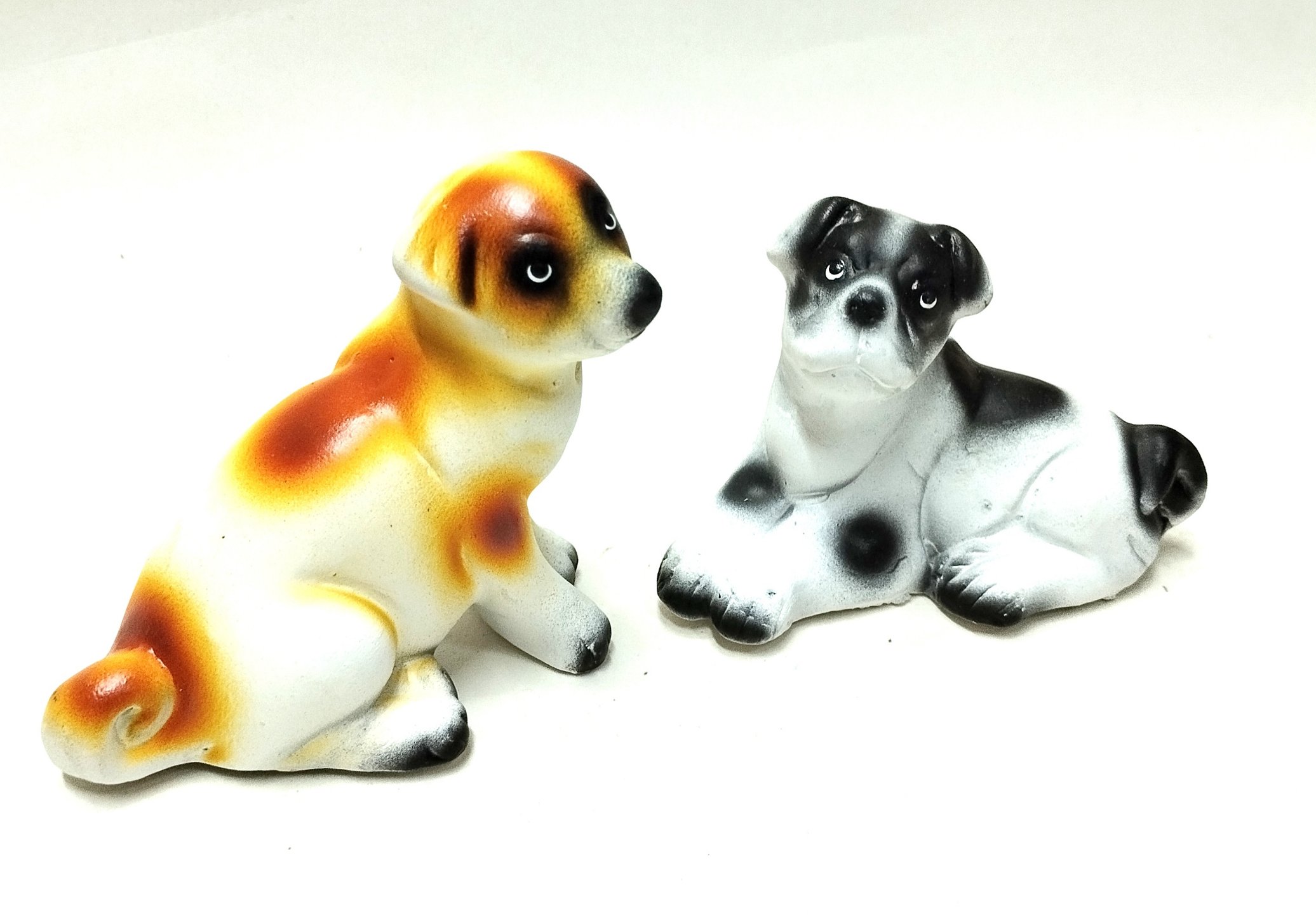 Simonart Clay Dog Figurine Handicraft Home Decor
