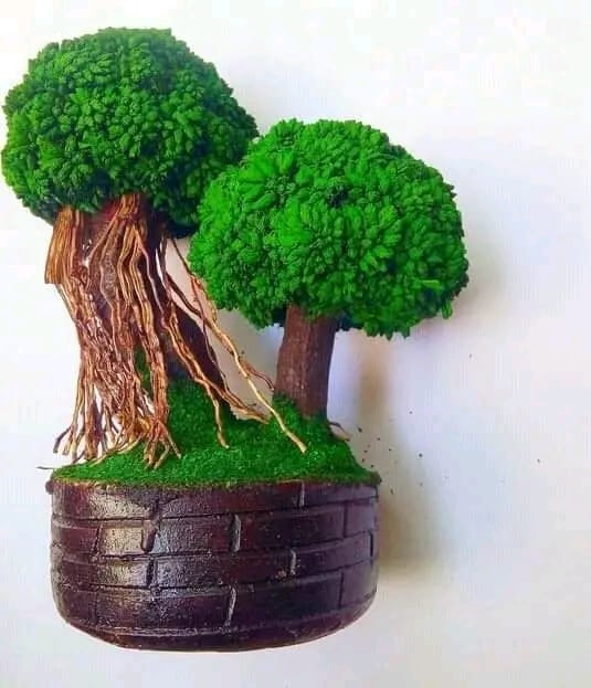 Simonart Artificial Bonsai Tree Handicra...