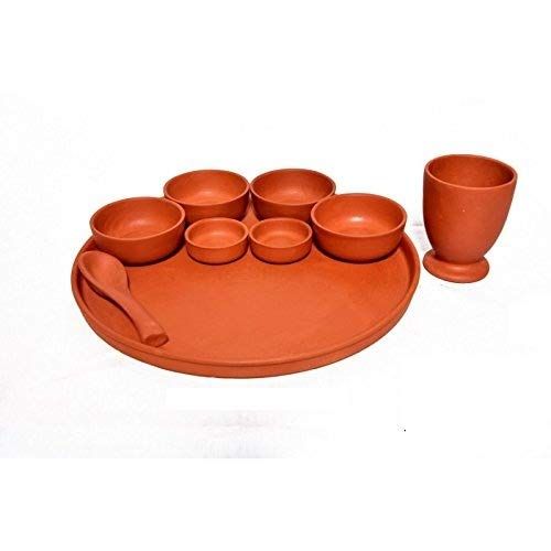 Eco Friendly Clay Dinner Set Handcrafted...