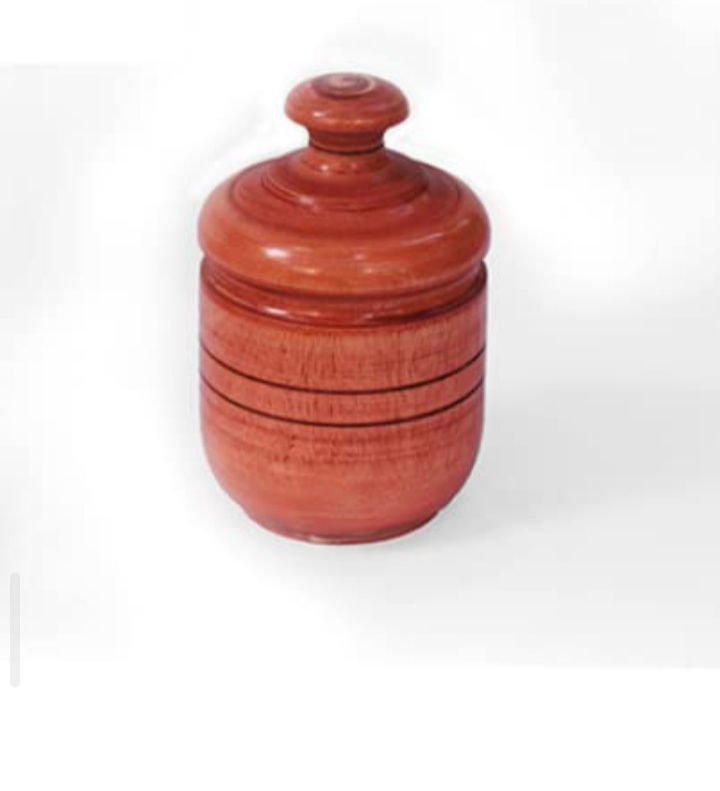 Wooden Kitchen Container Decorative Hand...