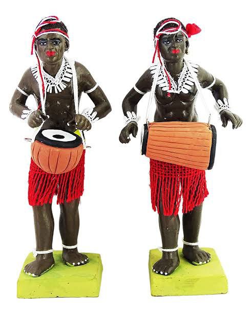 Clay Handicraft Decor Set Traditional Home Decor