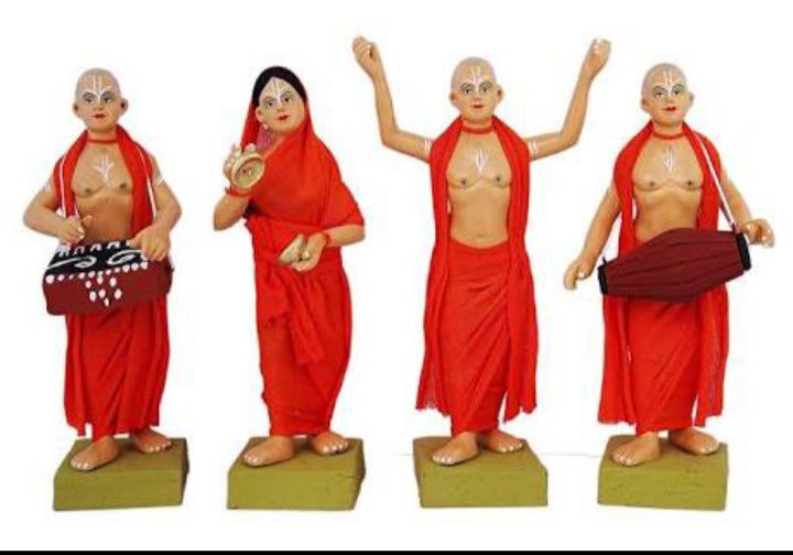 Iskcon Human Figurine Decorative Handicrafts