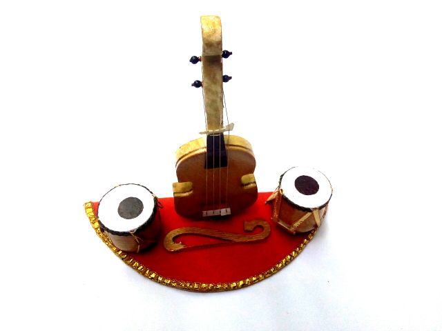 Wooden Musical Instrument Decor Handicrafts and Office