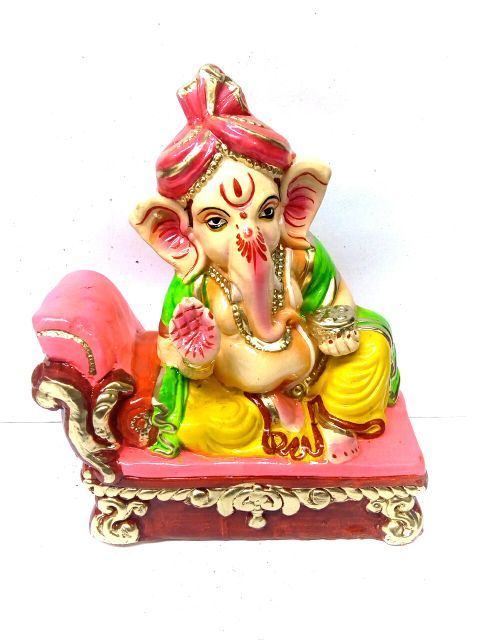 Ganapathy Clay Craft Decorative Handicraft