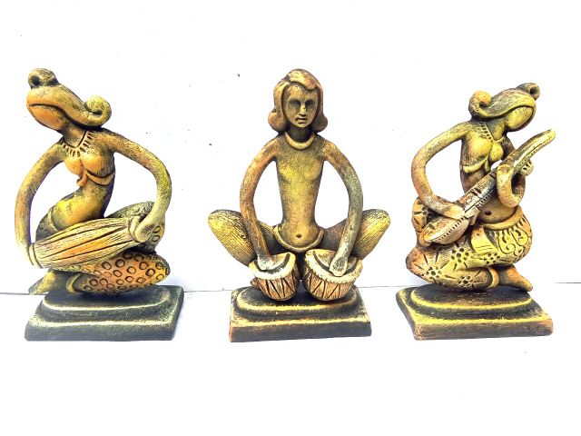 Clay Musical Group Handicraft Decorative Set