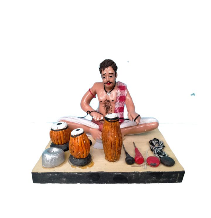 Clay Music Instrument Maker Handicraft D...