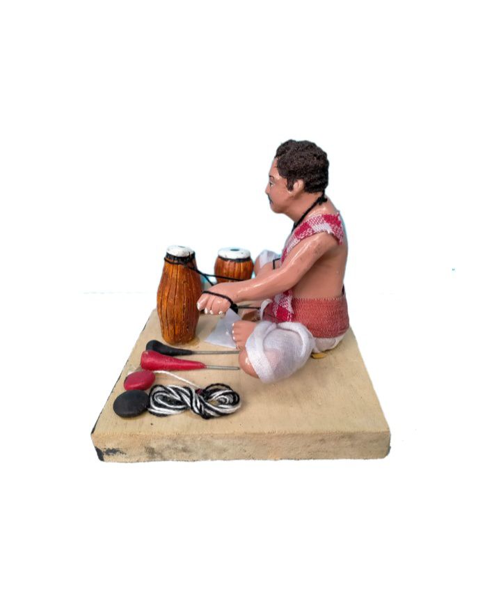 Clay Music Instrument Maker Handicraft Decor
