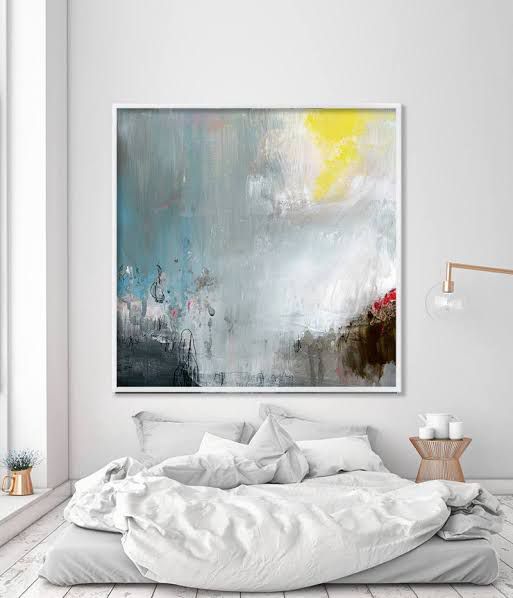 Acrylic Canvas Painting Modern Wall Art Decor