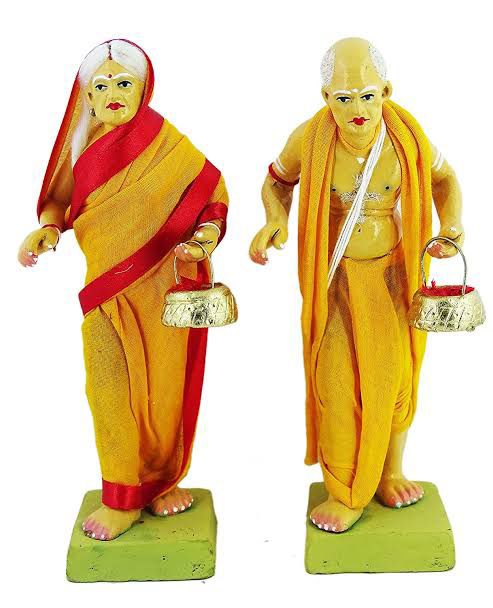 Clay Handicrafts Decorative Set Traditio...