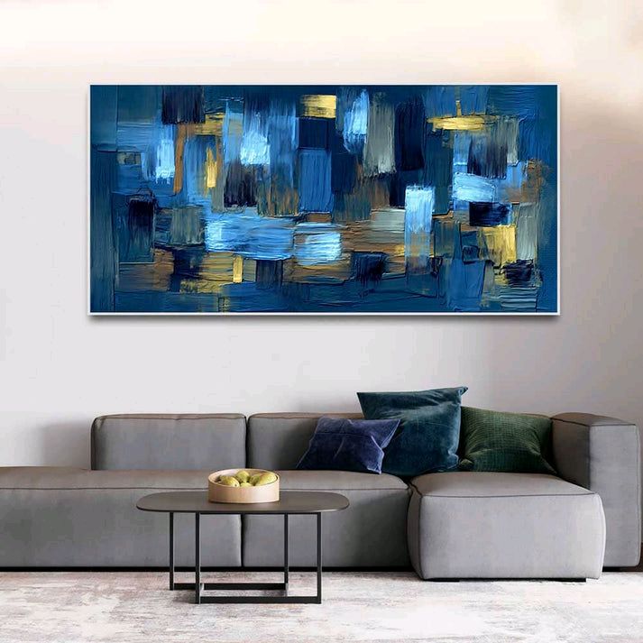 Acrylic Canvas Painting 2x3 Ft Modern Ho...