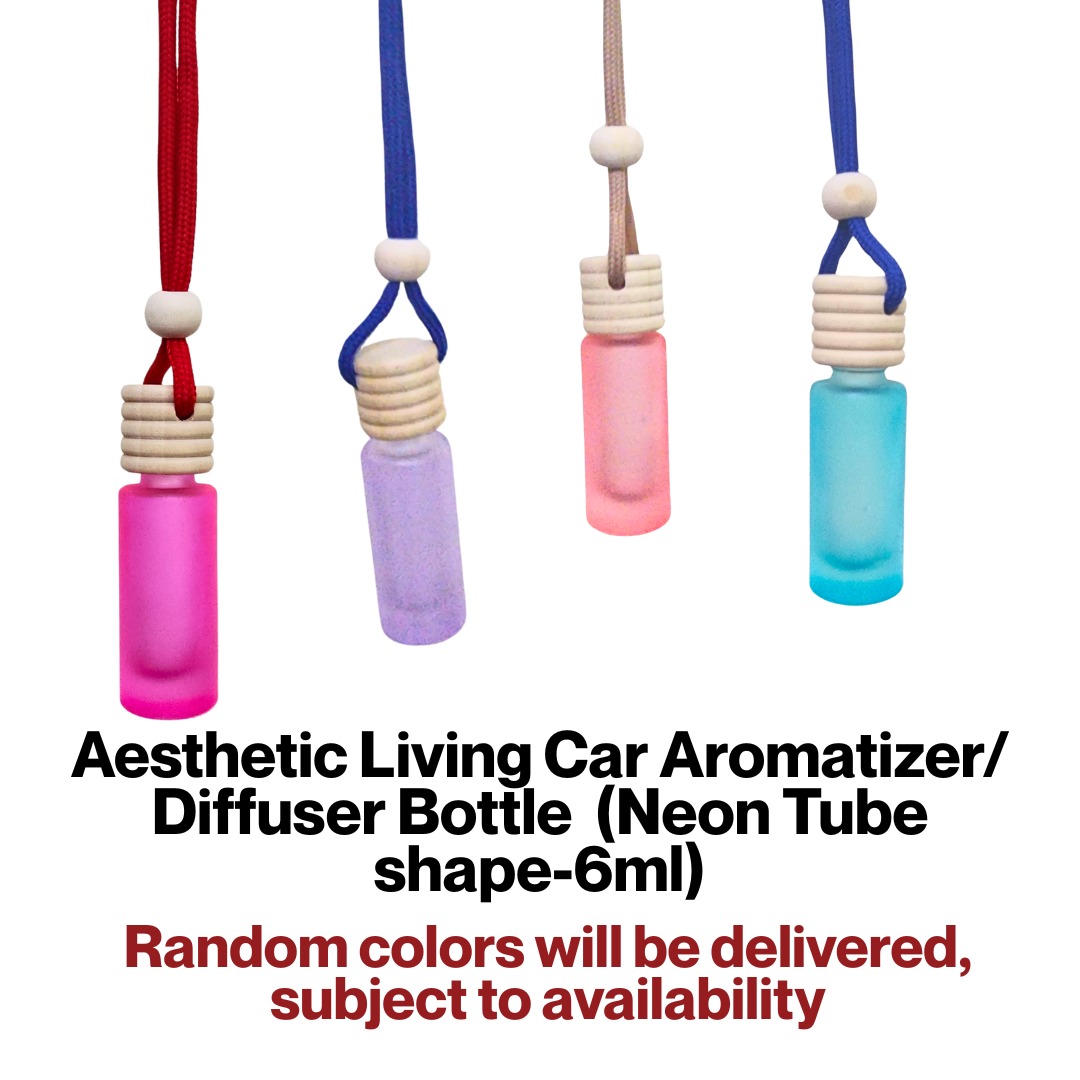 Aesthetic Neon Tube Car Aromatizer Diffuser Eucalyptus