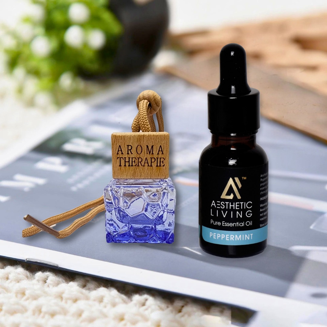 Car Aromatizer Diffuser Bottle with Esse...