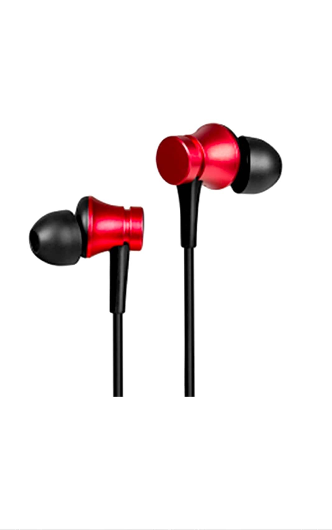 Super-Shop wired in ear headphones with Mic/ One button multi function Remote light weight & Comfortable fit