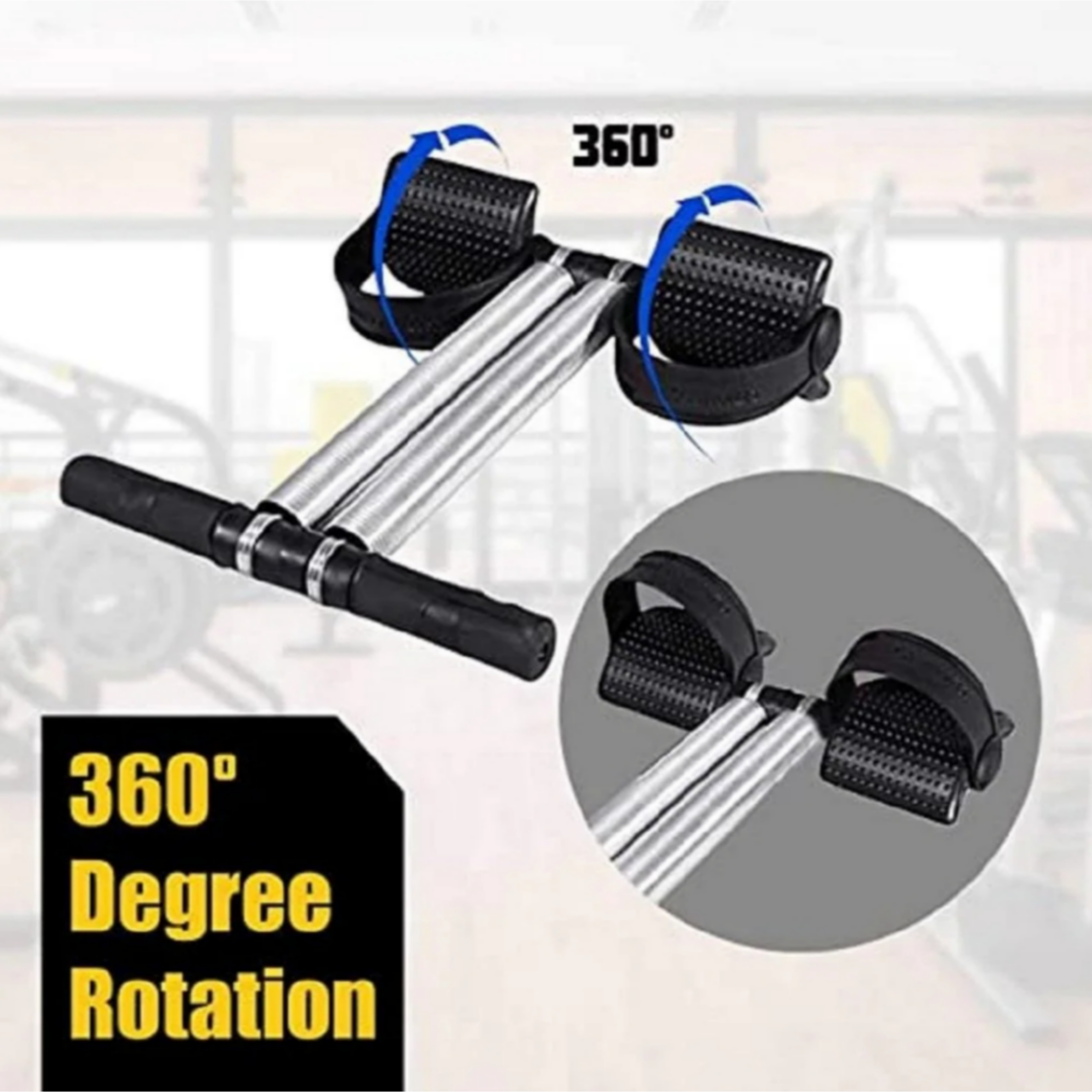 Dual Spring Tummy Trimmer for Abs and Belly Fat Workout