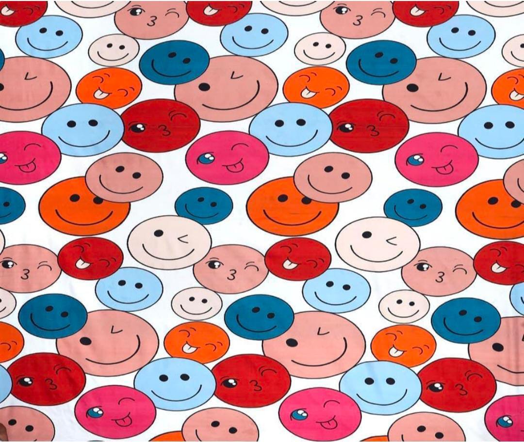 Homdazal Microfibre Abstract Queen Bedsheet Multicolor Elegant