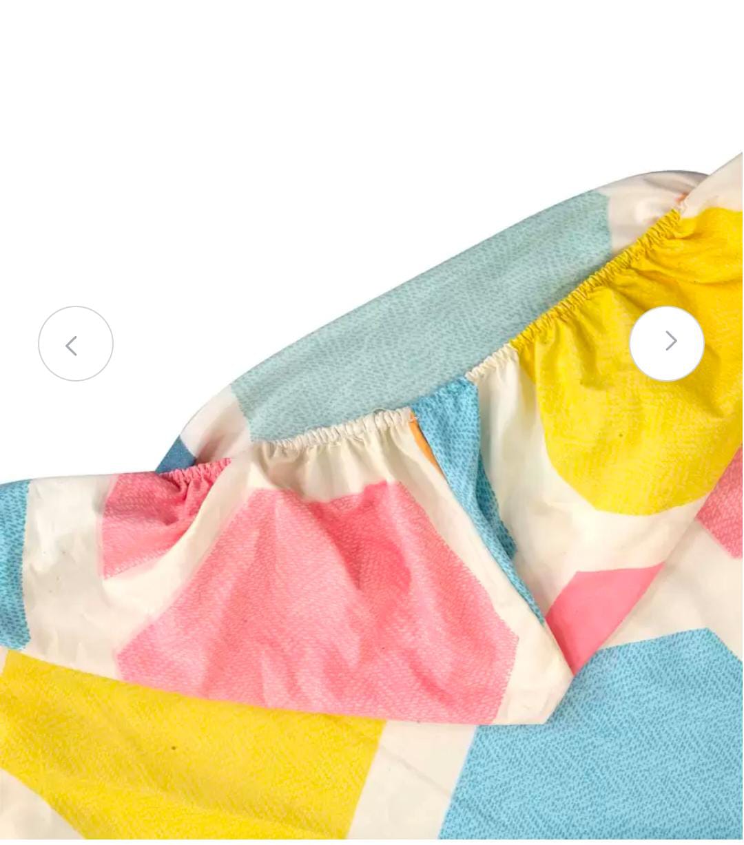 Homdazal Microfibre Abstract Queen Bedsheet Multicolor Modern