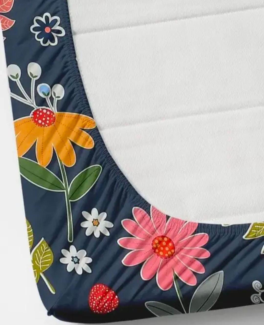 Homdazal Microfibre Abstract Queen Bedsheet Multicolor Gradient