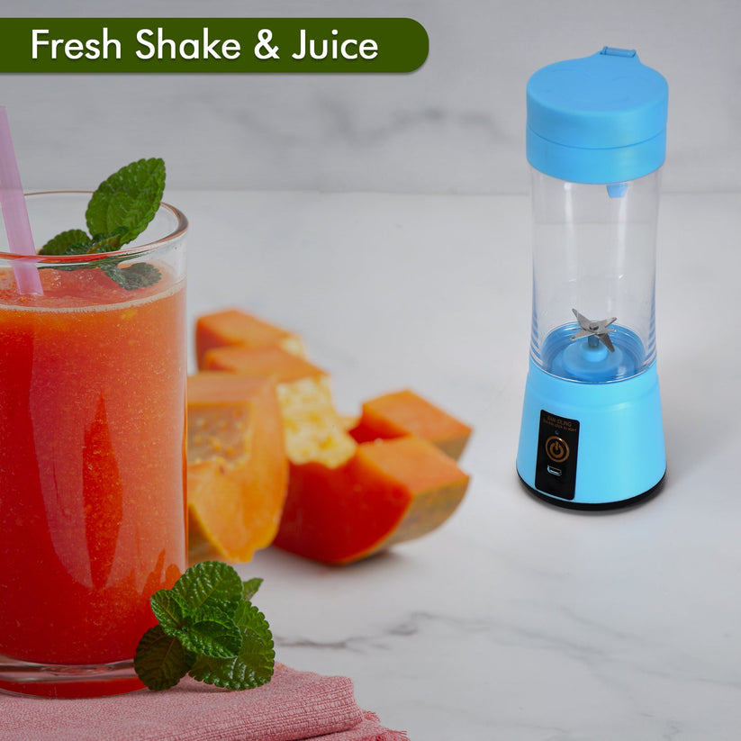 Portable USB Rechargeable 6 Blade Juicer Blender for Kitchen