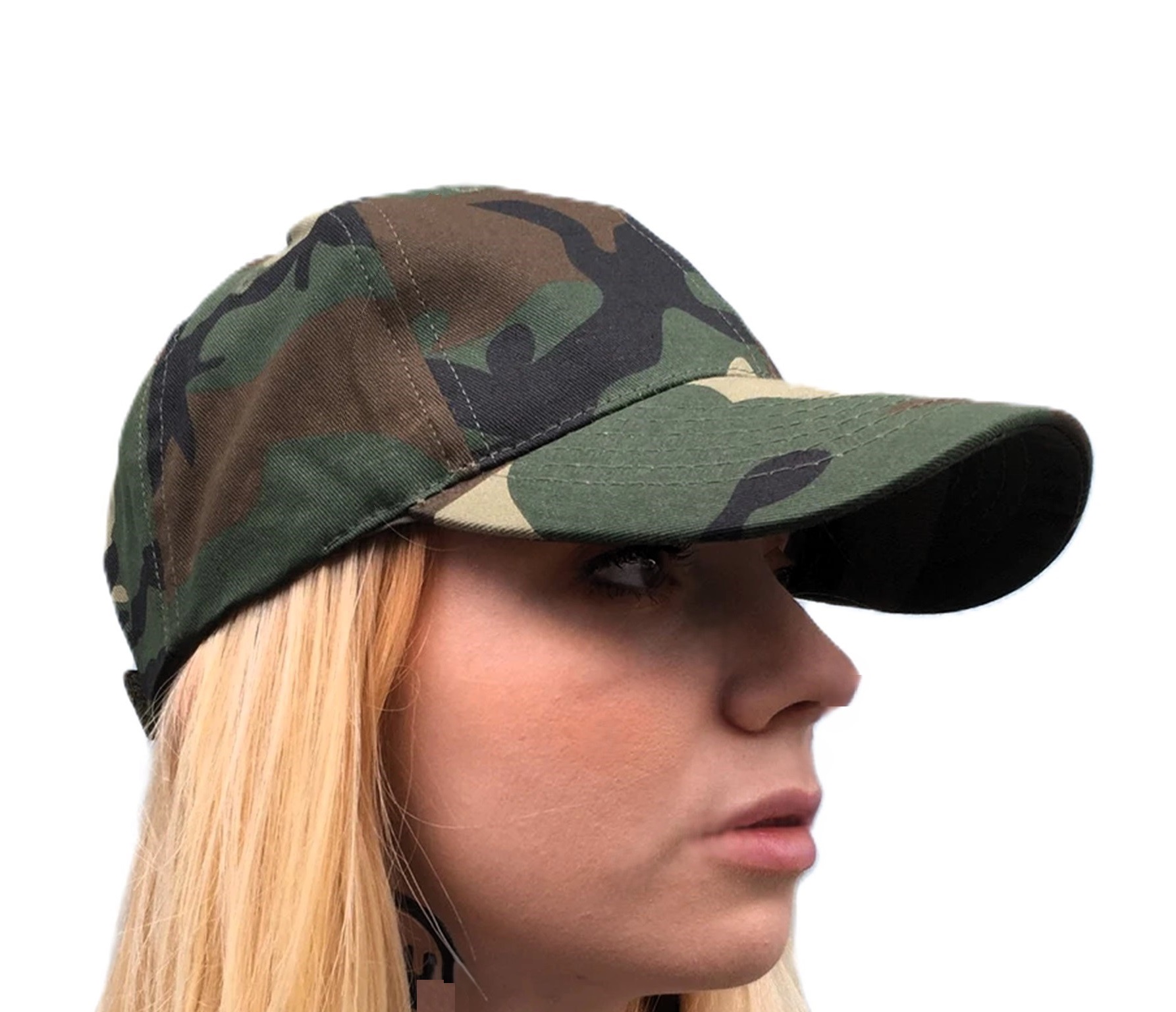 Camouflage Army Military Style  Long Vis...