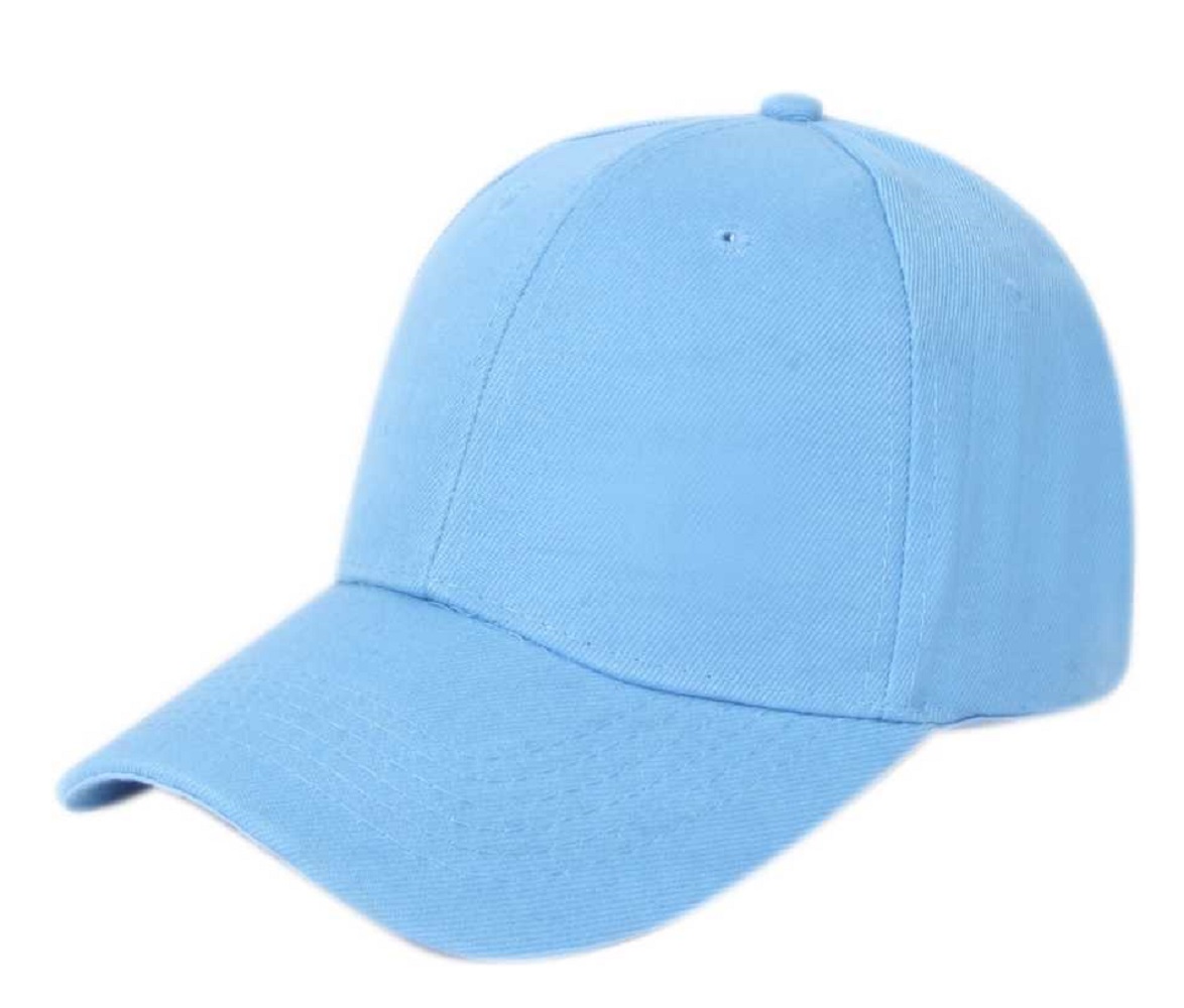 Plain Solid Blue Caps And Hats For Men Trucker Style Head Wear