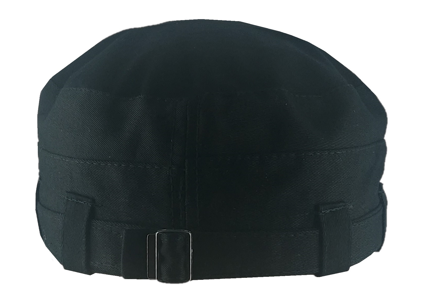 Short Visor Captain Style Golf Caps For Men Black Color