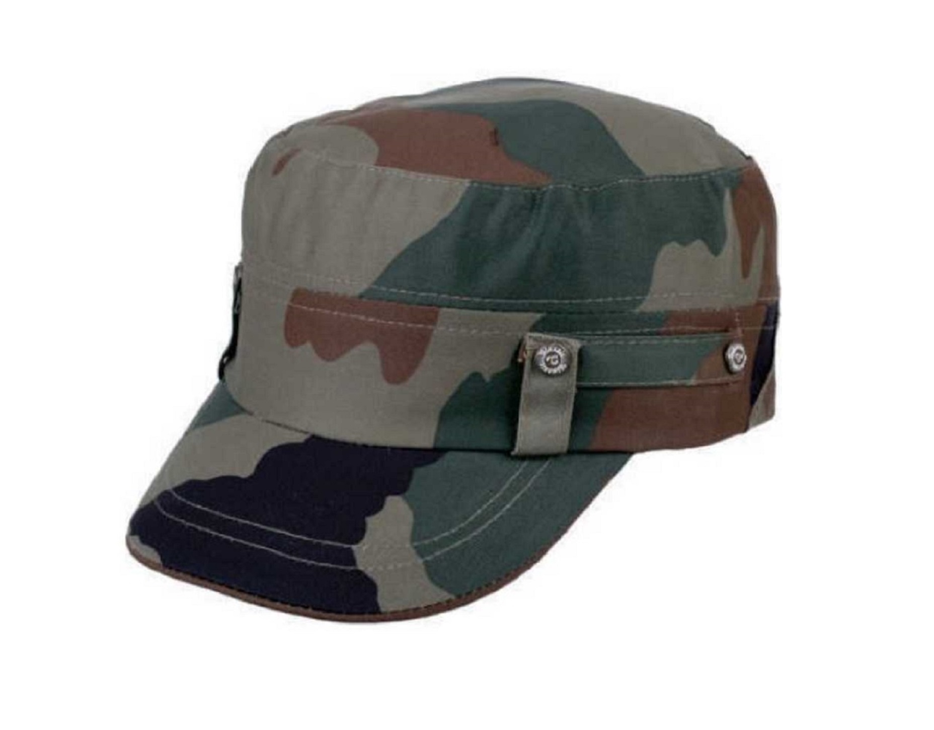 Short Visor Captain Style Golf Caps For...