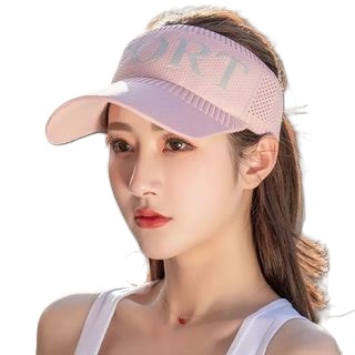 Tennis Golf Half Visor Hats And Caps For Men Pink Color