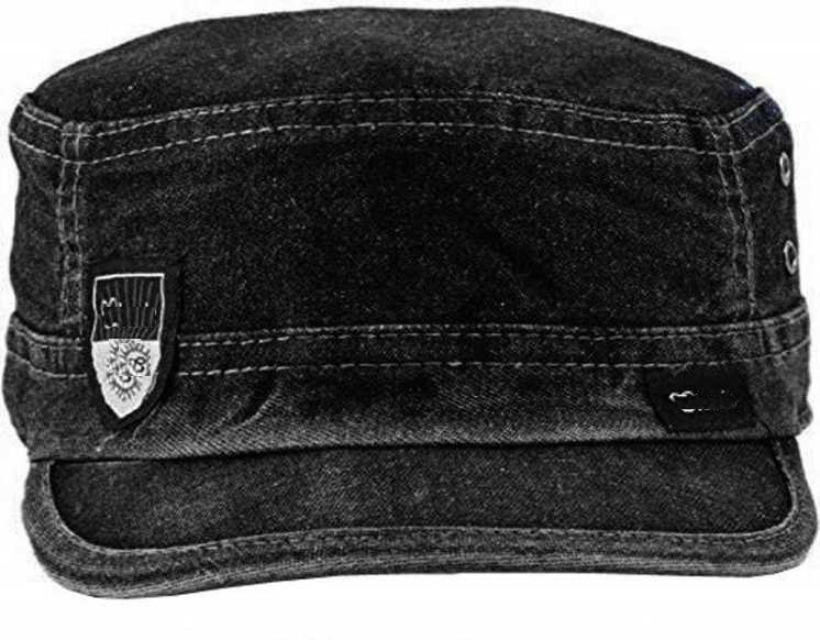 Short Golf Jeans Cap For College  Boys Black Color