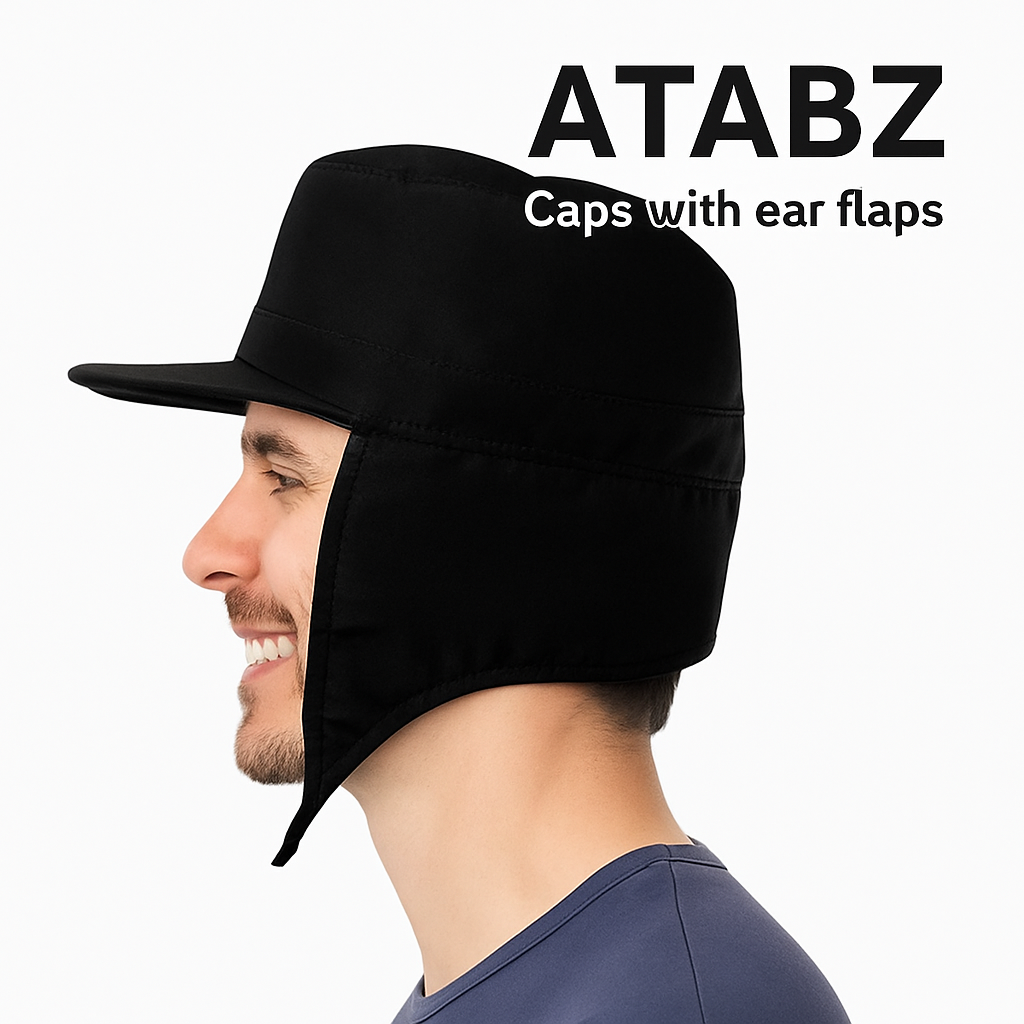 Rain Proof Water Resistance Rainy Caps And Hats Black Color