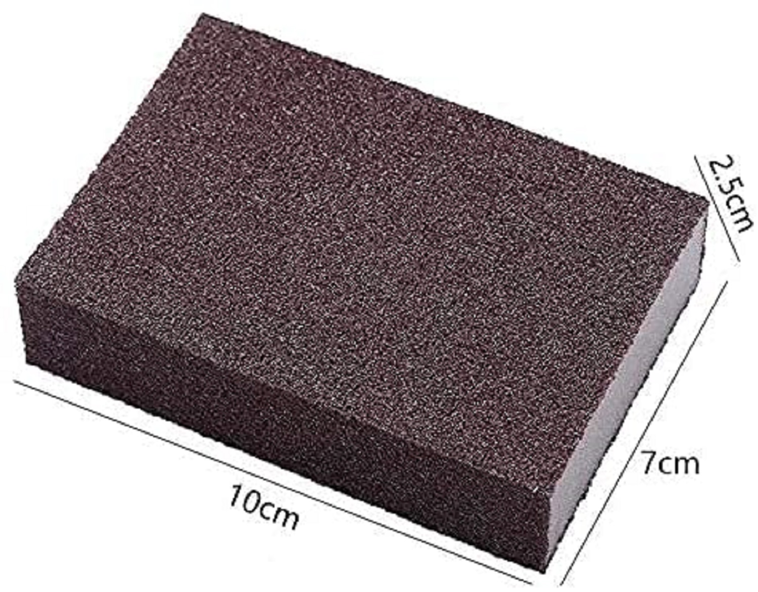 Emery Magic Brown Sponge Deep Cleaner of Kitchen Tools, Gas Stove, Utensils (MOQ 2 Pcs)