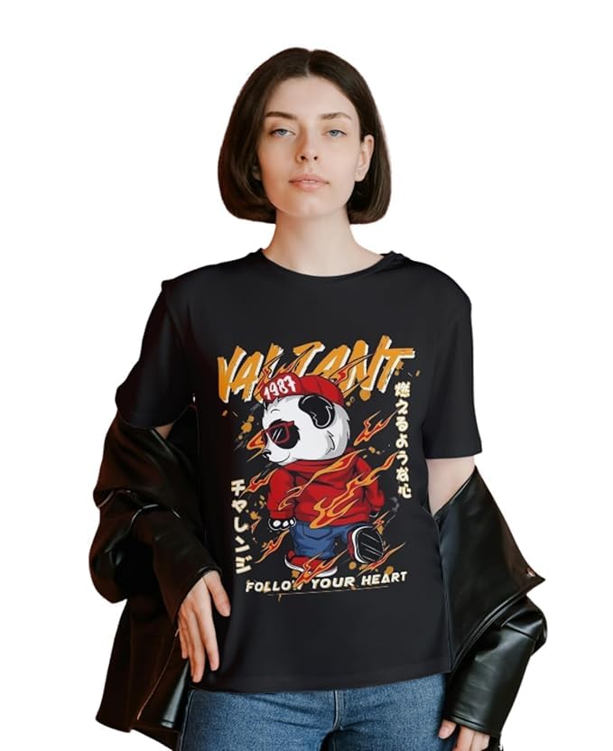 Women’s Graphic Cotton Tees I Printed Co...