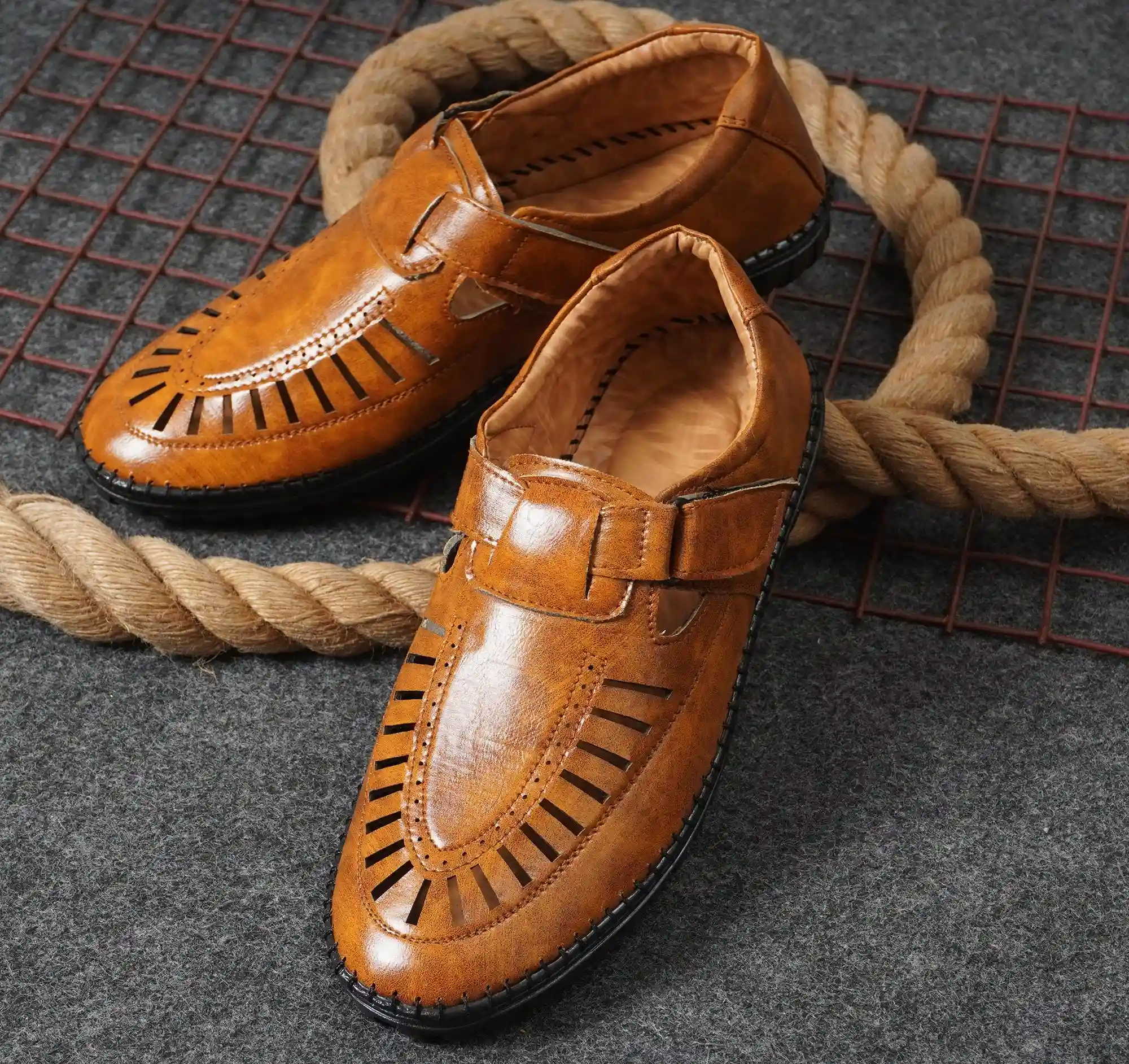 Latest Fabulous Men Sandals | Roman Sand...