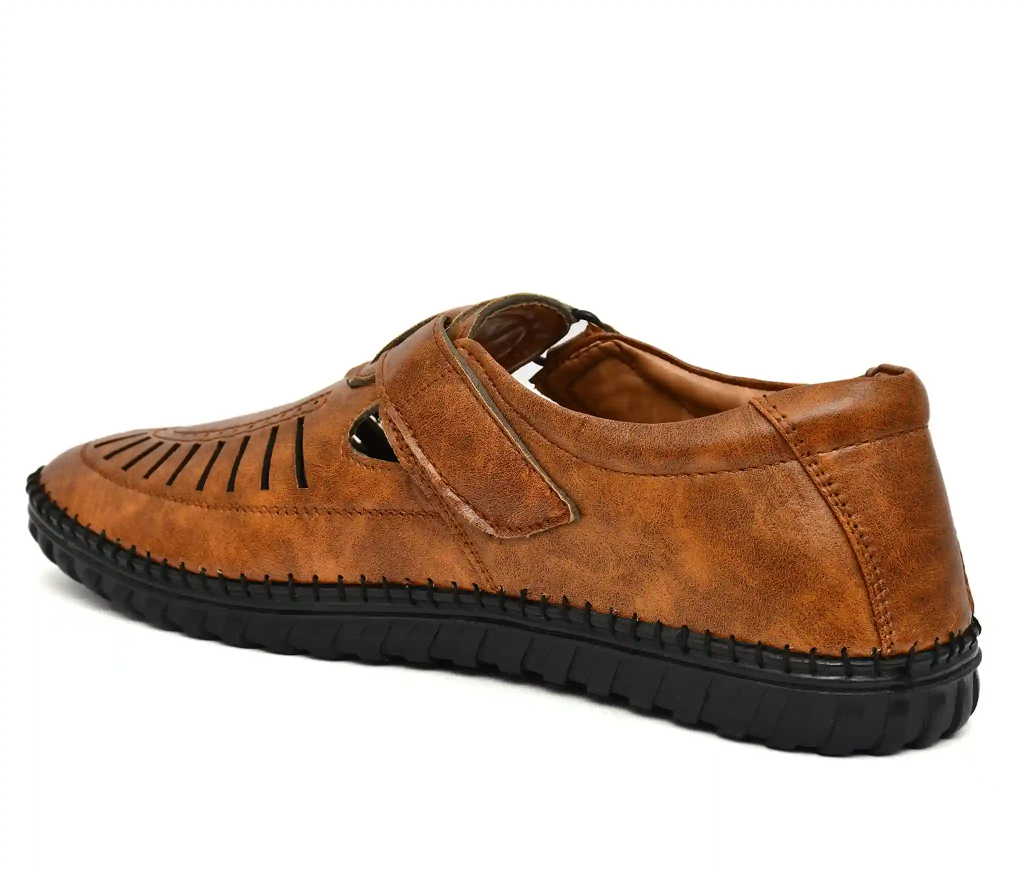 Latest Fabulous Men Sandals | Roman Sandals/Outdoor Sandal For Men's & Boys-105-Sandal-TAN